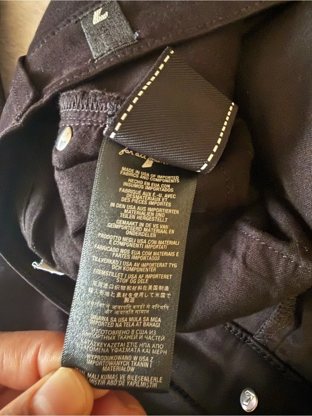 7 For All Mankind SLIMMY in Luxe Performance Stretch Sateen